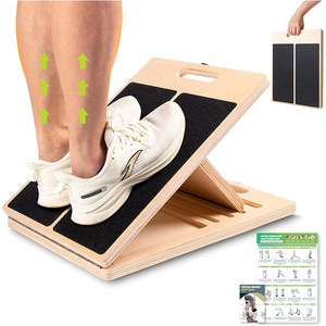 Tabla Inclinada Portátil de Madera con Pedal Ajustable para Gimnasio en Casa, Oficina, Uso en Fisioterapia al Aire Libre - Product Image 2