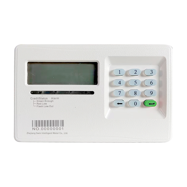 Single-Phase Smart STS Prepaid Energy Meter with User Interface Unit
