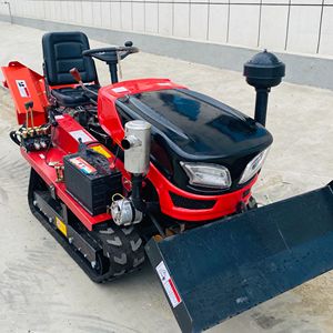 Mini cultivador multifuncional tipo pista 25HP 35HP <span class=keywords><strong>Arroz</strong></span> Paddy Dry Land Rotary Tiller Soil Ripper Tractor - Product Image 2