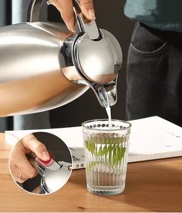 Service isotherme à double paroi en acier inoxydable, bouilloire à thé, <span class=keywords><strong>carafe</strong></span> à <span class=keywords><strong>eau</strong></span>, carope, sous vide, pour l'europe du royaume-uni - Product Image 4