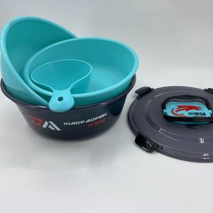 Juego de Cubos para Mezclar Cebo de Pesca Boyuan, 4 Piezas, Material ABS, Multifuncional, Bolsa de Hombro, Tazón Pequeño para Cebo - Product Image 3