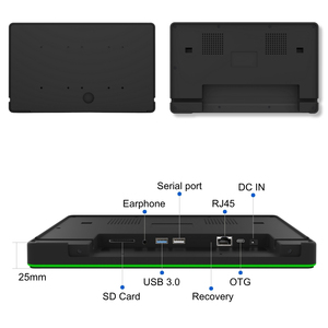 เครื่องอ่านบัตร NFC แบบไร้สัมผัส แท็บเล็ต Android ขนาด 10.1 นิ้ว รองรับ PoE พร้อมแถบไฟ RGB LED สำหรับระบบบันทึกเวลาเข้าออก รองรับ <span class=keywords><strong>SDK</strong></span> สำหรับการปรับแต่งแบรนด์ - Product Image 4