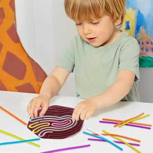 Jouet en acier de taille personnalisée pour calmer les enfants autistes Planche de décompression octogonale double face en silicone Divertissement sportif - Product Image 6