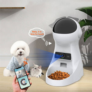 Distributeur automatique de nourriture pour animaux de compagnie avec vidéo en temps réel, charge et alimentation par batterie, contrôle par application pour chiens et chats - Product Image 2