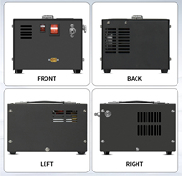 Compresseur d'air PCP 12V 4500psi 300bar 30mpa, mini pompe PCP, comprenant un transformateur 220V, haute pression 12V pour véhicule