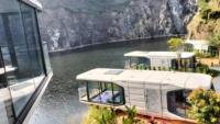 Internet Celebrity Luxury Panoramic Vacation Villa Spacecraft Hotel Homestay for Scenic Area Camping Container Houses Park