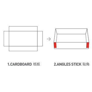 Máy làm hộp quà bán tự động, máy dán góc hộp cứng, máy dán băng góc - Product Image 4