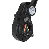 J&P Jipin Affichage de tableau de bord 6 broches 36V à 60V pour trottinette, Écran LCD pour trottinette électrique JP 36V 48V 60V, Compteur universel pour trottinette 36V-60V
