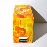 Présentoir en carton imprimé en couleur Pop Snacks au détail Comptoir Boîte d'affichage en papier personnalisée