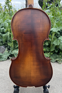 Sinomusik Venta Caliente Nuevo Satén Rojo Oscuro Marrón Llama Arce <span class=keywords><strong>Viola</strong></span> MAT700 - Product Image 5