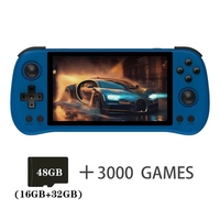 Nouvelle console de jeu portable Powkiddy X55 2025, écran de 5,5 pouces, système Linux, RK3566, prend en charge PS1, lecteur de jeux portable