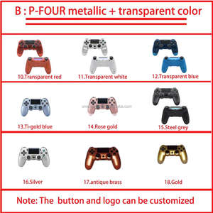P4 Kabelloser <span class=keywords><strong>Joystick</strong></span> Voll Funktionsfähiger Gamepad für <span class=keywords><strong>PS4</strong></span> Mit Lichtleiste Doppelmotor-Vibration Gyroskop Gamepad Mantte Controles - Product Image 5