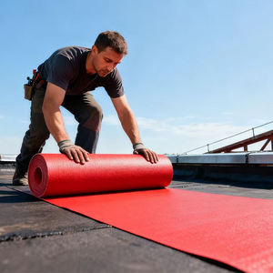 Membrana impermeabilizante reforzada de PVC, alta resistencia a la tracción, adecuada para techos estructurales complejos - Product Image 2