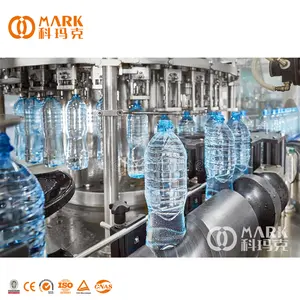 Machine de fabrication d'eau potable entièrement automatique Ligne de production de remplissage d'eau minérale pour bouteilles en PET