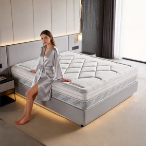 Colchón Híbrido Ecológico de Espuma Viscoelástica y Látex Natural con Muelles Ensacados Individuales para Uso Hospitalario y Hotelero - Product Image 2