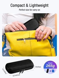 Estuche de Viaje para Insulina, Estuche de Viaje para Diabéticos de EVA con 2 Paquetes de Gel Refrigerante para Plumas de Insulina y Suministros para Diabéticos - Product Image 3