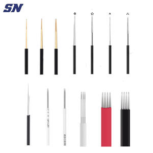 Agujas Nano Desechables de 0.2mm para PMU, 1R 3R 5RL, para Microblading Manual y Sombreado - Product Image 2