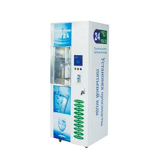 Dispensador de agua automático purificado de una puerta, máquina expendedora Comercial de China