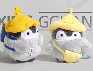 Juguete de peluche personalizado profesional de alta calidad, muñecos personalizados, animales de peluche, pingüino, llavero de juguete de peluche - Product Image 4