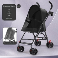 Poussette pour animaux de compagnie NIUNIU en métal pour chiens/chats/lapins, légère, pliable, 4 roues, utilisable en extérieur toute l'année, design détachable, 15 kg