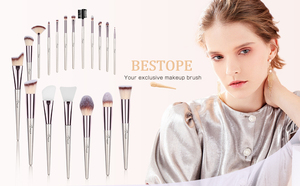 Bestope Ensemble de 23 <span class=keywords><strong>pinceaux</strong></span> de maquillage professionnels, <span class=keywords><strong>kit</strong></span> de maquillage professionnel - Product Image 6