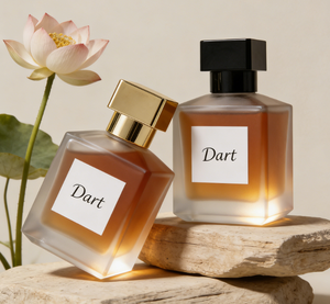 Venta al por Mayor de Botellas de Perfume de Vidrio Cuadradas Vacías de 50ml, 70ml y 100ml, Color Personalizado, Transparentes, Recargables, con Pulverizador y Tapa Dorada, Logotipo Personalizado - Product Image 1