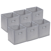 Boîtes de rangement en tissu pliables, organiseur pliable pour dortoir, buanderie, rangement de jouets, étagère