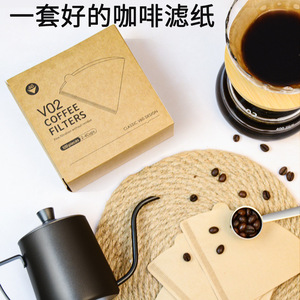 V02 <b>Coffee</b> <b>Filters</b> 60 Size Classic Design 100 Pieces For 2-4 Cups Drip <b>Coffee</b> Making - Product Image 3