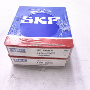 Roulement à billes radial <span class=keywords><strong>SKF</strong></span> de haute précision <span class=keywords><strong>30X62X16</strong></span> en stock 6206 2RS Livraison rapide Roulements à billes étanches 6206 2RS - Product Image 1