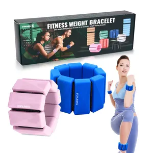 2024 Customizable PC Silicone Wristband and Ankle Weights Yoga & Fitness Leg Trainer for Running Swimming Gym Use-OEM Support