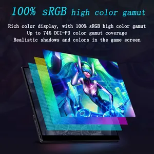 17.3 Inch Ultra Thin Gaming Touch Screen 2K 144HZ HDR IPS Anti-blue Light Laptop Screen Extended PC LCD Portable Monitor
