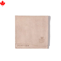Pochette à bijoux carrée haut de gamme en microfibre Laire, protection anti-rayures, style Instagram, pour ranger colliers et boucles d'oreilles