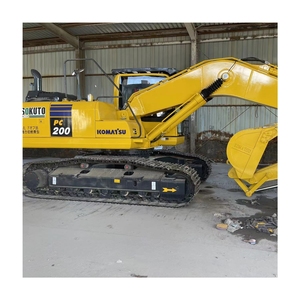 Excavadora usada en buen estado Komatsu PC200 PC200 220 240 Máquina de construcción de segunda mano Excavadoras a la venta - Product Image 1