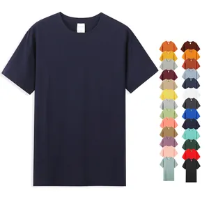 Oem maßge schneiderte hochwertige g/m² Baumwolle T-Shirts für Männer angepasst Blank Branded LOGO Printing Plain Herren T-Shirt