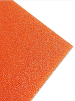 Feuille acrylique de scintillement de néon de couleur pastel de fonte faite sur commande d'usine en gros pour l'impression UV de coupe de laser