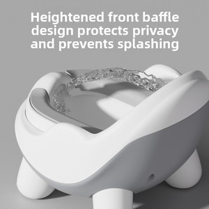 Pot de toilette pour enfants, garçons et filles, grande taille, pour bébés et jeunes enfants, avec seau à urine et bassine, usage domestique - Product Image 4