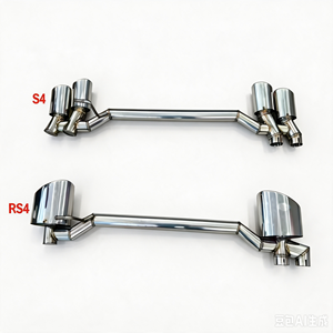Kit carrosserie XA <span class=keywords><strong>Audi</strong></span> A4 B8 <span class=keywords><strong>RS4</strong></span> <span class=keywords><strong>B9</strong></span> – Fixation par boulons, ajustement universel – Pare-chocs <span class=keywords><strong>avant</strong></span>/arrière, jupes latérales, lèvre <span class=keywords><strong>avant</strong></span> – De l'ancien au nouveau - Product Image 2