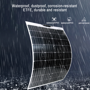 แผงโซลาร์เซลล์แบบยืดหยุ่น HUB E ETFE กันน้ำ งอได้ ปรับแต่งได้สำหรับระเบียง หลังคา เรือ ระบบ DIY - Product Image 1
