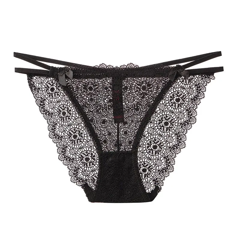 Mutandine da donna stringhe biancheria intima sexy perizoma in pizzo perizoma Bikini e biancheria intima di pizzo G