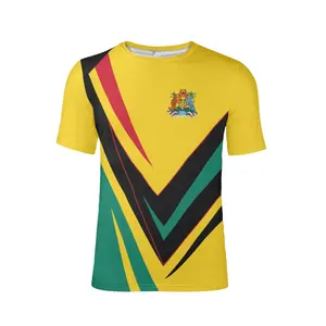 Drop-Shipping Produkte 2023 Grenada Design Oberteile Sportbekleidung günstig Großhandel Herren Kurzarm-T-Shirt Sport Business Social Tee