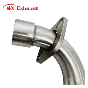 Tubo de tuyau de liaison avant d'échappement de silencieux de moto pour H * onda CRF150 CRF230 CRF250 CRF230F 2003 - 2016 - Product Image 2