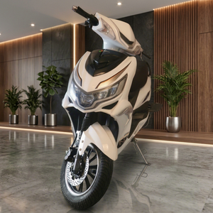 NK E-Bikes Spimri Electric Scooter By Engtian Electric Bike 100-110 Km Range Regeneration Braking System Connectivity White - Product Image 1