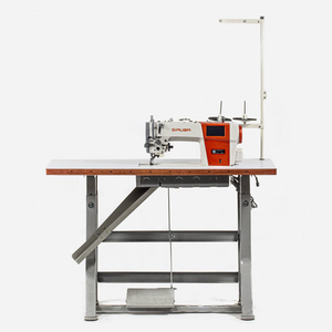 Machine à coudre à point droit informatisée Siruba Dl7500 neuve : mécanisme d'alimentation par aiguille, dispositif <span class=keywords><strong>de</strong></span> coupe des bords et interface tactile - Product Image 3