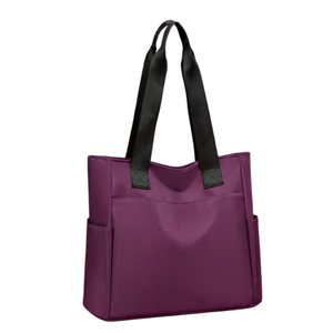 กระเป๋าโท้ทแฟชั่นแบบ unisex พร้อมซิปปิด ผลิตจากวัสดุโพลีเอสเตอร์กันน้ำ ผลิตในเวียดนาม เหมาะสำหรับการปั่นจักรยานและตั้งแคมป์ - Product Image 2