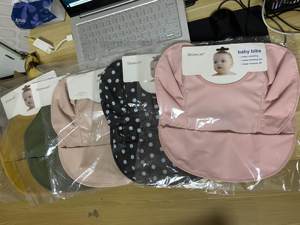 BPA Miễn Phí Dễ Dàng Để Làm Sạch Hoa Bữa Ăn Trẻ Em Ăn Tạp Dề Bé Cô Gái Cậu Bé Bib Mềm Không Thấm Nước PU Ăn Bib Với Đôi Cánh Thiên Thần - Product Image 4