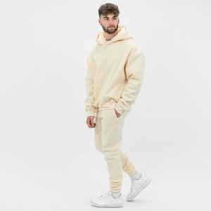 MSET5024 fabrikada tedarikçiler özel rahat polar erkek setleri Sweatpants ve Hoodie seti erkek Hoodies seti - Product Image 6