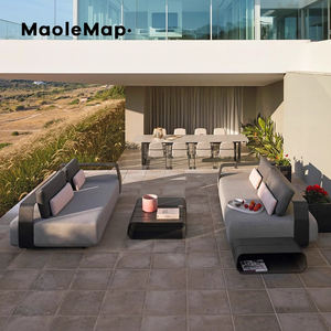 Muebles de piscina Silla de exterior de lujo Patio Jardín <span class=keywords><strong>Tumbona</strong></span> de ratán Playa Daybed Balcón moderno <span class=keywords><strong>Terraza</strong></span> Patio trasero Sofá italiano - Product Image 3