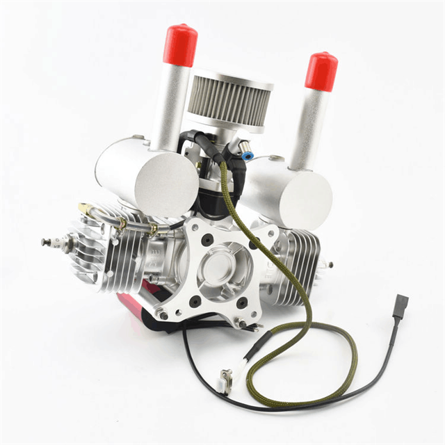 New DLE60 EFI Engine UAV Special Power 60cc System Displacement Electric Start Battery Two-stroke RC Airplane Fixed Wing VTOL