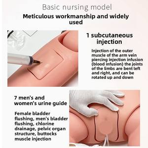 Maniquí masculino y femenino para entrenamiento de Ciencias Médicas, modelo de conocimiento de cuidado de enfermería y cuidado de maternidad para uso escolar - Product Image 4