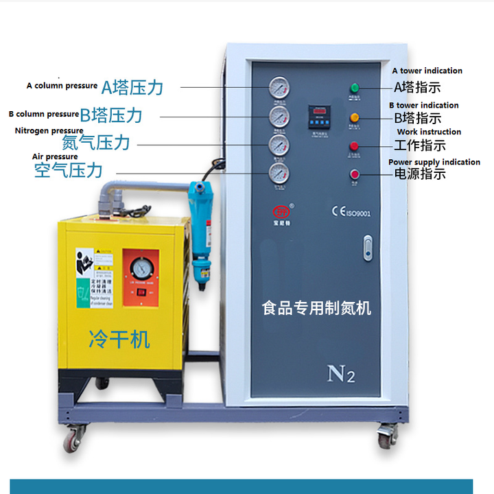 99.9% High Purity Nitrogen Machine for Food Packaging